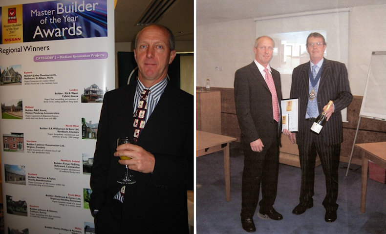 Michael Ward at the prestigious FMB Master Builder of the Year awards 2007 Michael Ward at the prestigious FMB Master Builder of the Year awards 2007