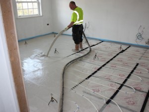 Room piped for underfloor heating, not wired for underfloor heating. Room piped for underfloor heating, not wired for underfloor heating.